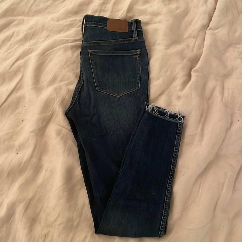 Madewell Dark Wash Skinny Jeans